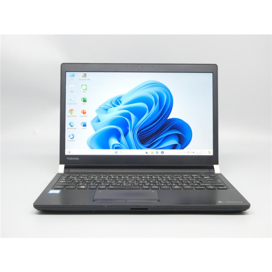 送料無料 保証付 高速SSD 13.3型ワイド ノートパソコン 東芝 R73/D 中古美品 第6世代 Core i5 8GB 無線 Wi-Fi Bluetooth Windows11 Office 小型 軽量 中古ノートパソコン 東芝 dynabook R73/J Windows10 Celeron