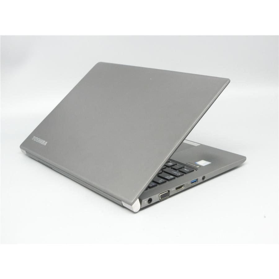 13.3型 軽量 薄型 ノートパソコン 東芝 R63/J 中古良品 第7世代Core i5