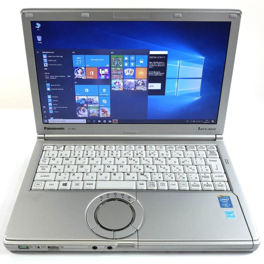 中古 let's note CF-NX3 8GB SSD128GB i5第4世代 Let's note NX 中古ノートパソコンPansonic Win10 CF-NX3 第4世代 Core