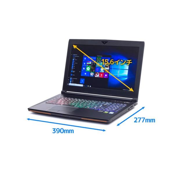 ゲーミングノートパソコン　ガレリア GKF1060GF 16GB GALLERIA（サードウェーブ） ゲーミングPC GALLERIA GKF1060GF