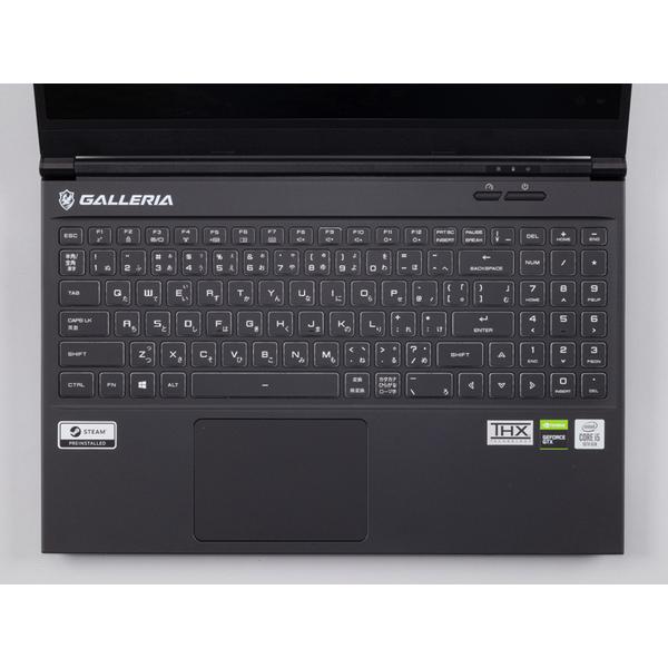 ゲーミングノートPC　GCL1650TGF 　Win11Pro　Core i5　10200H/メモリ16GB/大容量高速SSD512GB+HDD1TB/GTX1650Ti　15.6型フルHD　MSoffice2021/Wi-Fi6 | GALLERIA（サードウェーブ） | 03