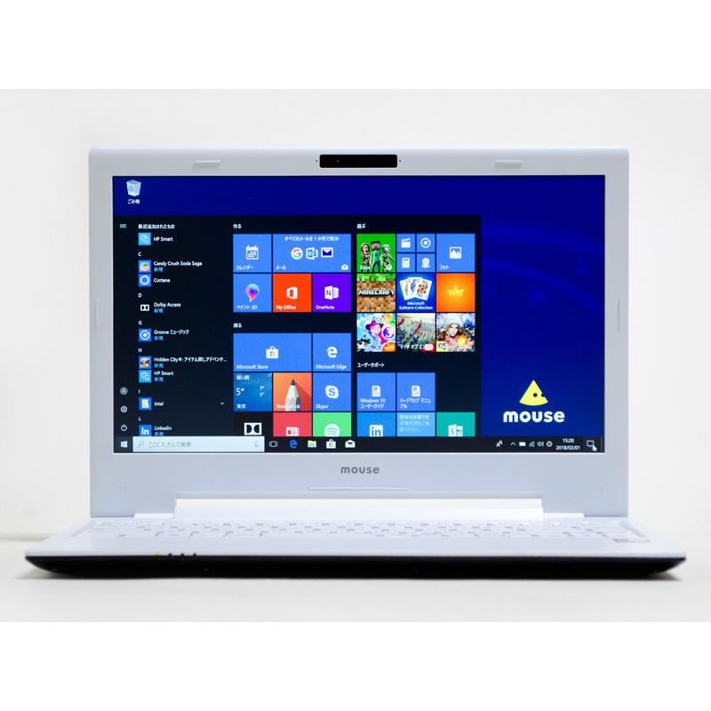 軽量モバイルMouse MB-J370 Core i7-8550U/16GB/SSD256GB+HDD1TB / 13.3型FHD / Webカメラ / HDMI / Wi-Fi / Bluetooth / Windows11 Pro 中古ノートパソコン | MICKEY MOUSE | 03