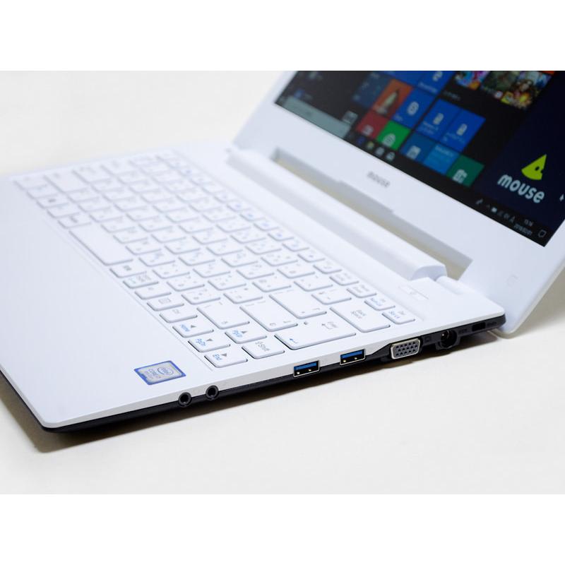軽量モバイルMouse MB-J370 Core i7-8550U/16GB/SSD256GB+HDD1TB / 13.3型FHD / Webカメラ / HDMI / Wi-Fi / Bluetooth / Windows11 Pro 中古ノートパソコン | MICKEY MOUSE | 04