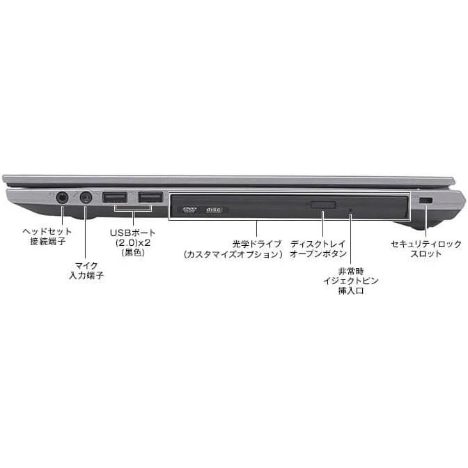 ノートパソコン　FRONTIER NLC190 Core i7-10510U メモリ16GB SSD512GB+HDD1TB 15.6型 FHD　Win11Pro　HDMI　DVD-RW　WIFI　Bluetooth　テンキ　Office付き | FRONTEER | 03