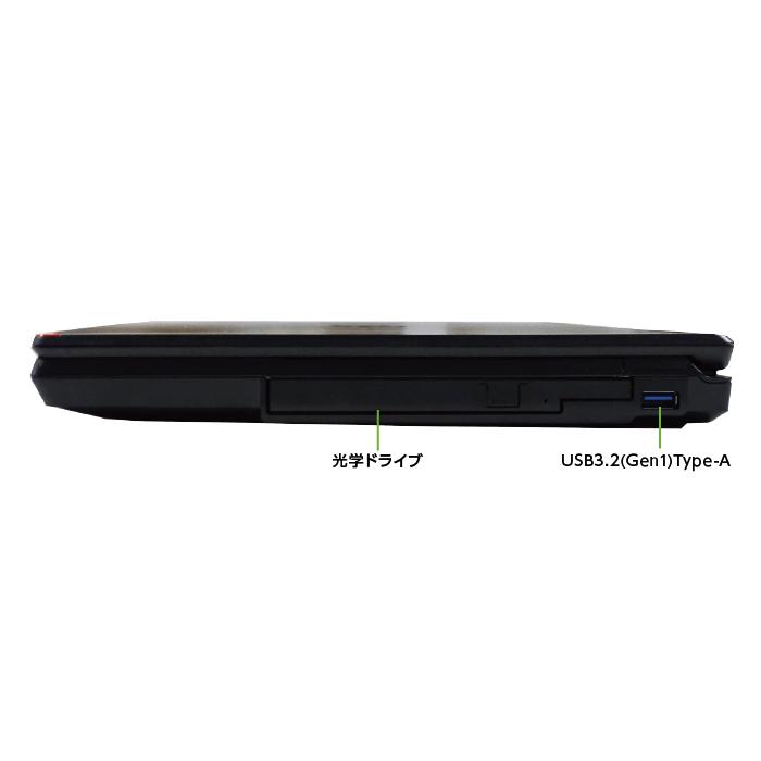 富士通 LIFEBOOK A5510/E 15.6型 ノートパソコン Core i3-10110U メモリ8GB SSD256GB Windows11 Pro　顔認証カメラ WIFI　 Bluetooth HDMI テンキー　Office2021の画像