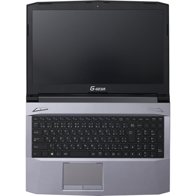 G-GEAR note N1564J Core i7-7700HQ 8GB SSD512GB GTX1050Ti 15.6型 