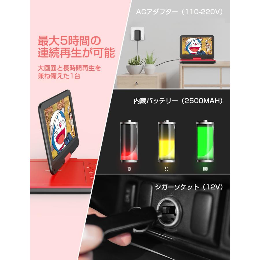 DBPOWER ☆レビュー特典あり☆DBPOWER正規店 ポータブルDVD DBPOWER ☆レビュー特典あり☆DBPOWER正規店 ポータブルDVD