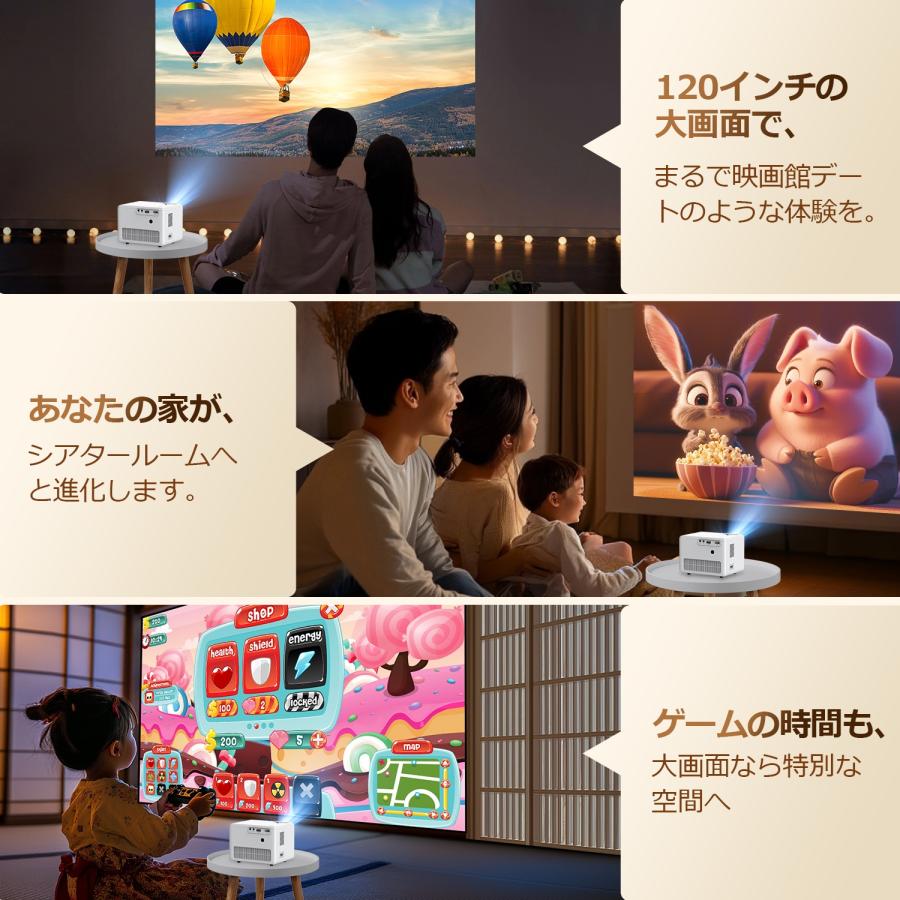 DBPOWER 【3000円offクーポン】10000lm WiFi 超小型 Bluetooth DBPOWER 【3000円offクーポン】10000lm WiFi 超小型 Bluetooth