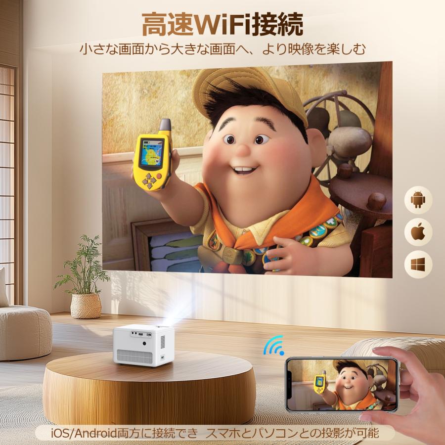 DBPOWER 【3000円offクーポン】10000lm WiFi 超小型 Bluetooth DBPOWER 【3000円offクーポン】10000lm WiFi 超小型 Bluetooth