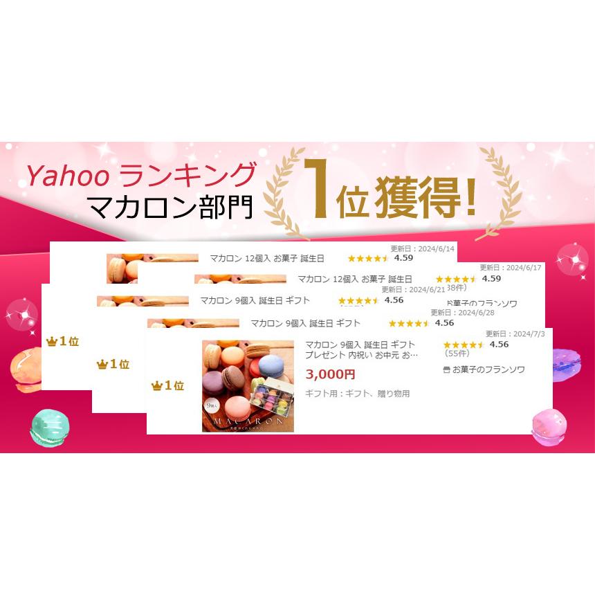 ありがとうございます。マカロンです。 マカロン 18個入 誕生日 退職 お菓子 お世話になりました 挨拶