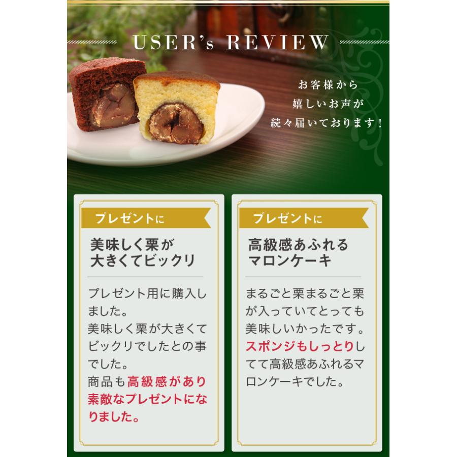 マロンケーキ 3個入 お菓子 焼き菓子 退職 お世話になりました 個包装