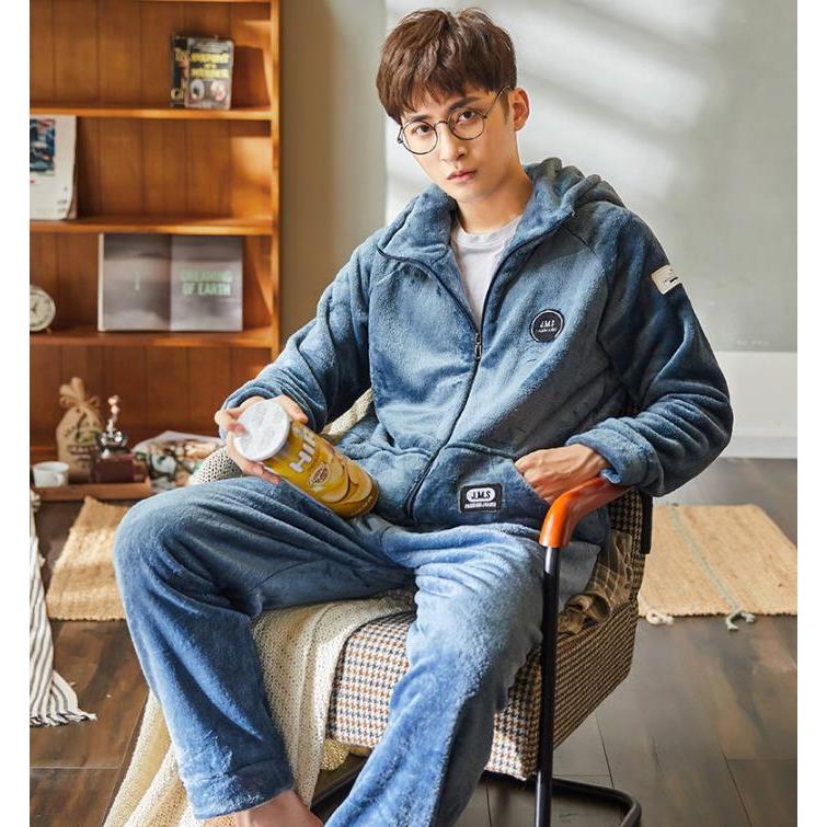 パジャマ ルームウェア メンズ 秋冬 モコモコ 長袖 パジャマ フランネル 暖かい フランネル セットアップ 厚手部屋着 寝巻き Shuiyi113 Srs H 通販 Yahoo ショッピング