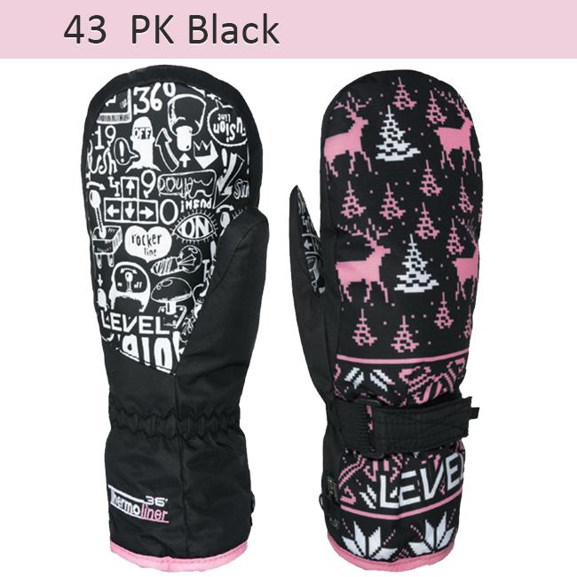 スノーグローブ グローブ キッズ ジュニア LEVEL レベル スキー