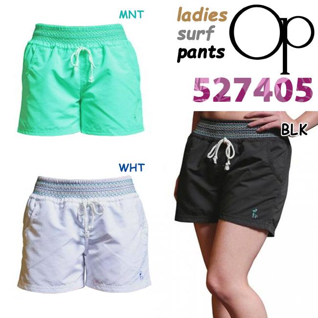 サーフパンツ レディース ショートパンツ シンプル カジュアル 女性用 水着 夏 プール 海 レインボー ステッチ Op Ocean Pacific Srs 通販 Yahoo ショッピング