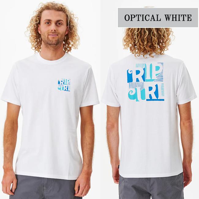 メンズ　半袖 Tシャツ　リップカール　RIPCURL　男性用　大人用　スタンダードフィット　スポーツ　アウトドア　カジュアル　100% コットン  CTEZE9 | RIP CURL | 01