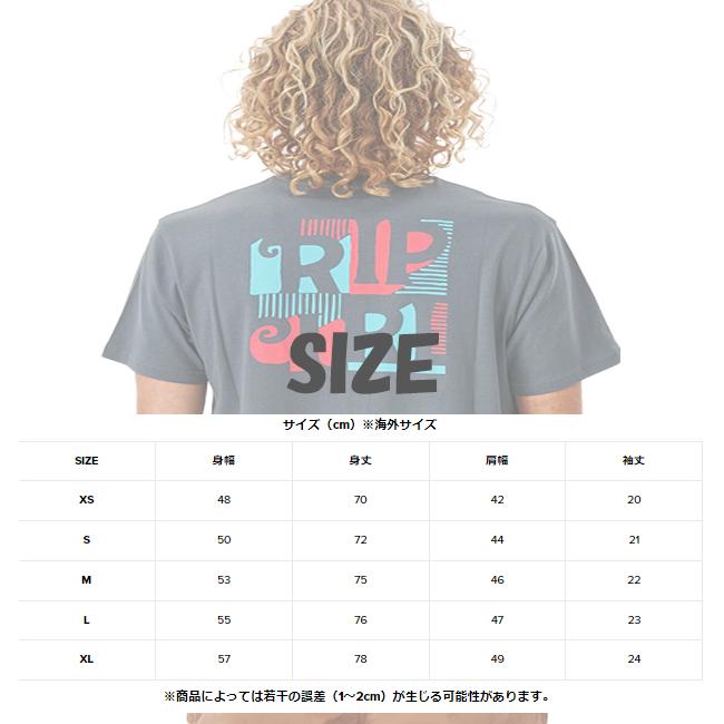 メンズ　半袖 Tシャツ　リップカール　RIPCURL　男性用　大人用　スタンダードフィット　スポーツ　アウトドア　カジュアル　100% コットン  CTEZE9 | RIP CURL | 04