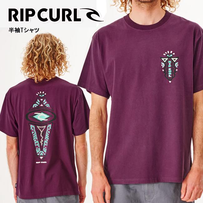 メンズ　半袖   Tシャツ　リップカール　RIPCURL　男性用　コットン 100%　スポーツ　アウトドア　CTEZH9 | 
