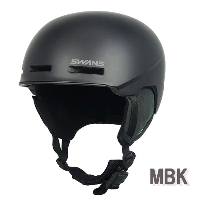 SWANS 黒 スキー ヘルメット SWANS（スワンズ） ヘルメット 大人用 スノーヘルメット 大人用 軽量