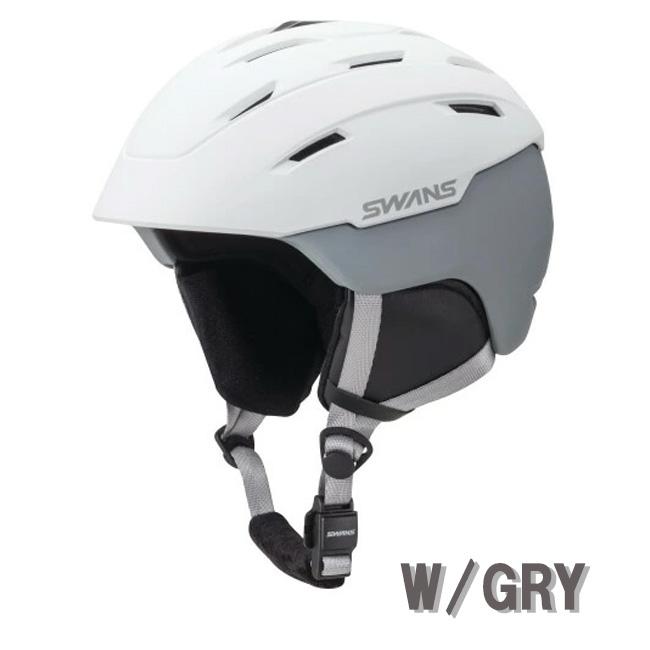 SWANS HSF-231 P1 M W/GRAY ヘルメット ヘルメット スノーヘルメット ユニセックス リーライドモデル ベンチ