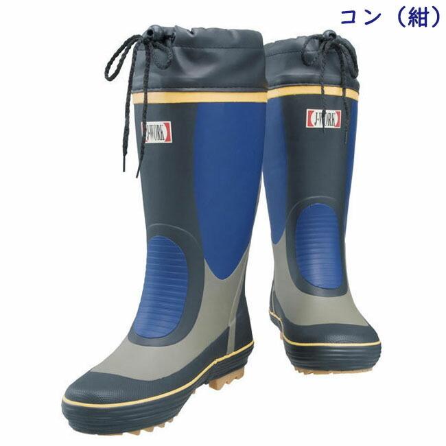 長靴　カラーブーツ　J-WORK　天然ゴム　つや消し　スポーティ　雨天　除雪　フィッシング　マリンスポーツ　アウトドア　JW-730 |  | 01