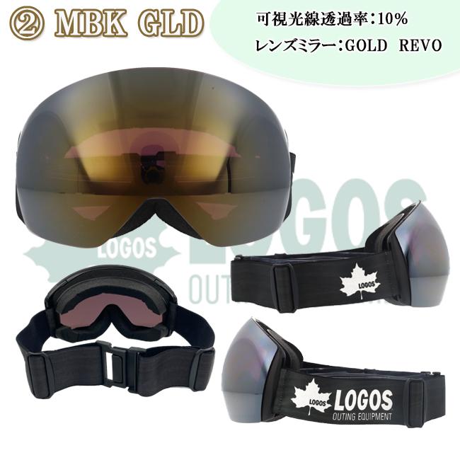 スノーゴーグル 眼鏡対応 ハイコン フレームレス ダブルレンズ 球面