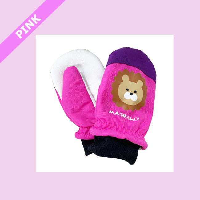 ベビー BABY スノーグローブ 手袋 ミトン マシャロ MASHALO ベビー用　ライオン柄 子供 かわいい 雪遊び 80cm 90cm MSG-BB-715 |  | 02