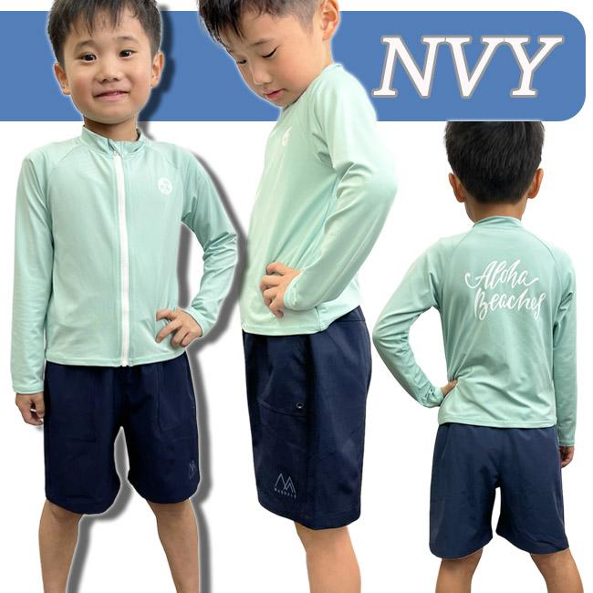 子供用　水着　男の子 MASHALO ボーイズ サーフパンツお揃い　紫外線カット　UPF50+　スポーティー　インナー付　男児水着　夏　プール　海 　MSSP-J-123 |  | 02