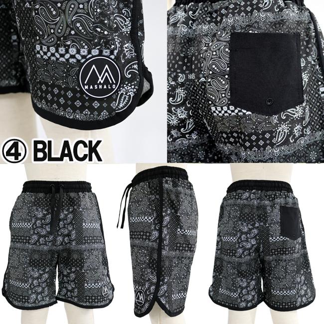 子供用　水着　男の子 MASHALO サーフパンツ　紫外線カット UPF50+ インナー付　男児水着　夏　プール　海 　レジャー　MSSP-J124 MSSP-J424 | バレット | 04