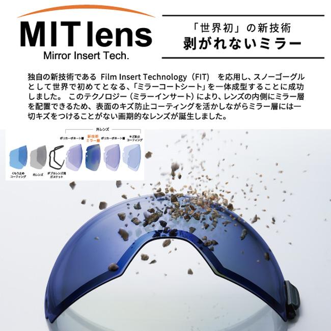 スノーゴーグル 調光レンズ スワンズ SWANS 　MITミラー　フォトクロミック　PHOTOCHROMIC　アンチフォグ　スノーボード 眼鏡対応　RIDGELINE-MDH-CMIT-GD | SWANS | 08