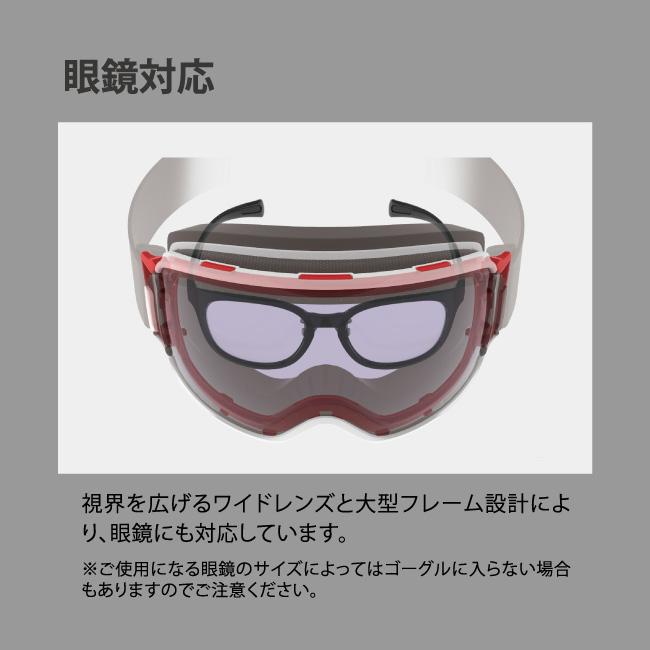 SWANS スノーゴーグル スワンズ SWANS くもり止め加工 メガネ SWANS スノーゴーグル スワンズ SWANS くもり止め加工 メガネ