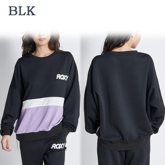 トレーナー　トップス　プルオーバー　レディース　女性用　ROXY　ロキシー　エクササイズ　フィットネス　トレーニング　ウェア　UVカット　RPO224526 |  | 02