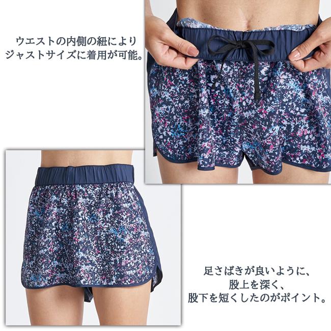ショーツ　ボトムス　ショートパンツ　ランショーツ　ROXY　ランニング　ジョギング　フィットネス　トレーニング　ウェア　撥水　RPT224517 |  | 03