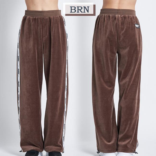 パンツ　ボトムス　ハイウエストボトム　レディース　ROXY　ベロア　UVカット　ランニング　ダンス　フィットネス　トレーニング　RPT224531 |  | 03