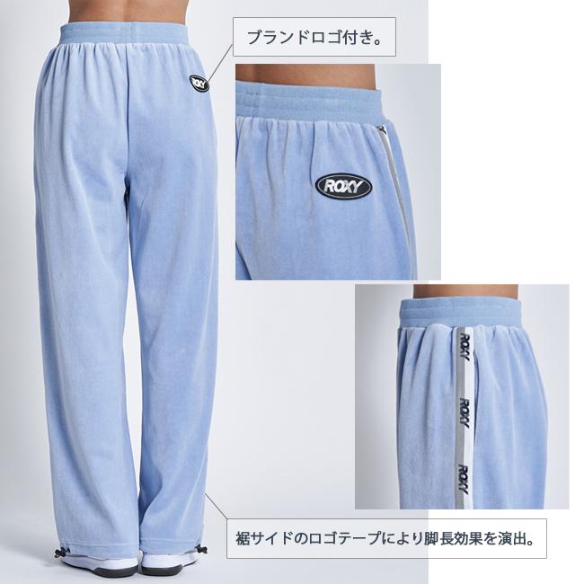 パンツ　ボトムス　ハイウエストボトム　レディース　ROXY　ベロア　UVカット　ランニング　ダンス　フィットネス　トレーニング　RPT224531 |  | 06