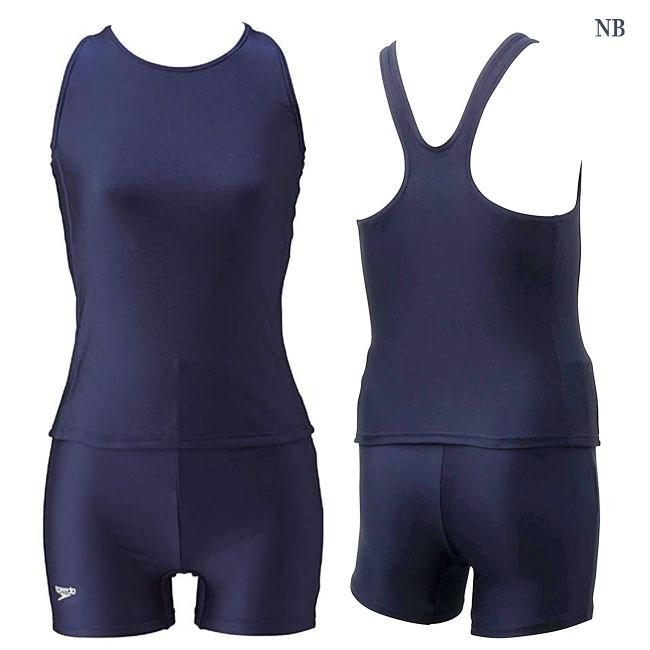 新品 スピード スイムウェア 紺 水着 セパレート 水泳-
