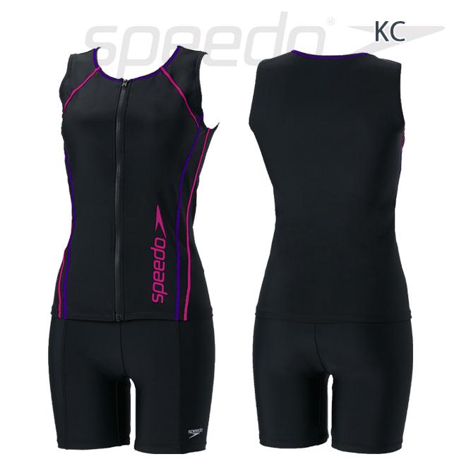 フィットネス水着　セパレート 水着 スピード SPEEDO レディース フィットネス ウイメンズセパレーツ 女性用 差し込みカップ SFW22315V | speedo | 06