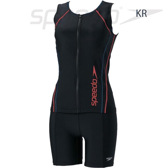 フィットネス水着　セパレート 水着 スピード SPEEDO レディース フィットネス ウイメンズセパレーツ 女性用 差し込みカップ SFW22315V | speedo | 09