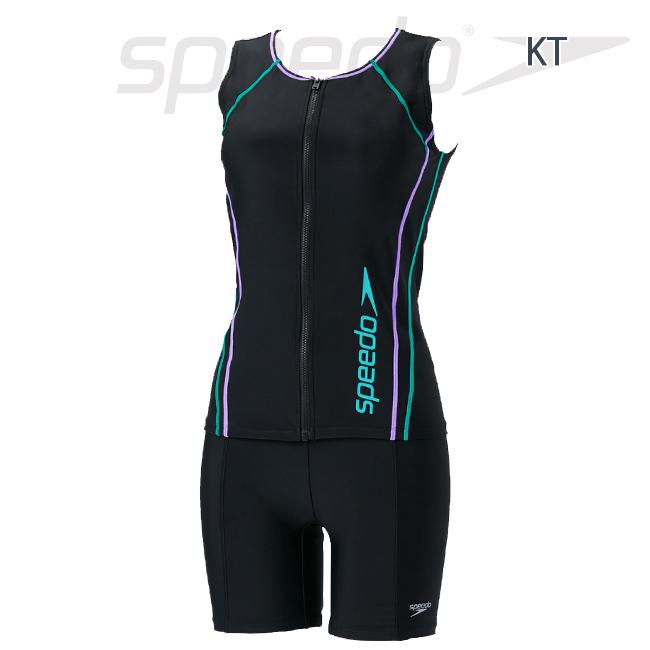 フィットネス水着　セパレート 水着 スピード SPEEDO レディース フィットネス ウイメンズセパレーツ 女性用 差し込みカップ SFW22315V | speedo | 10