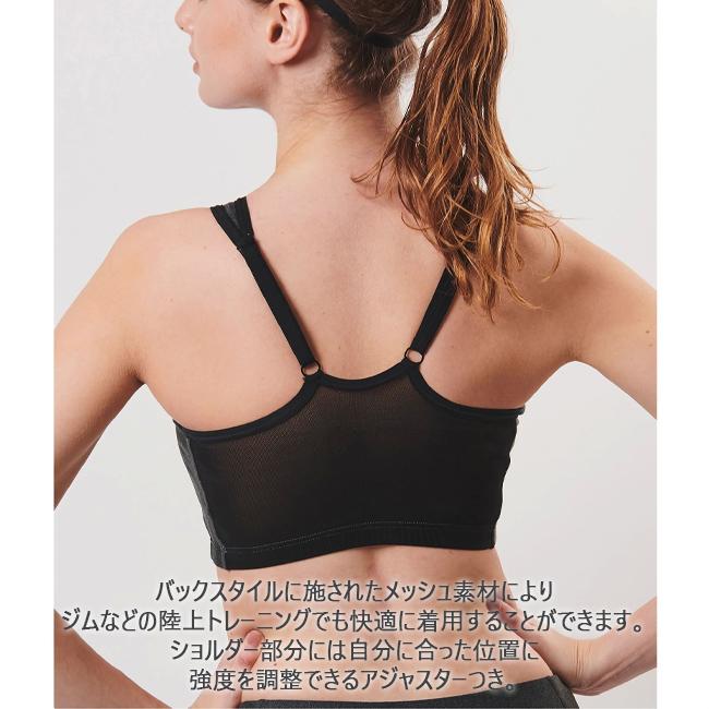 水着トップス ウエア スイムウエア フィットネスウエア スポーツブラ 水陸両用 レディース スピード Speedo フィットネス 差し込みパット SFW71901 |  | 02