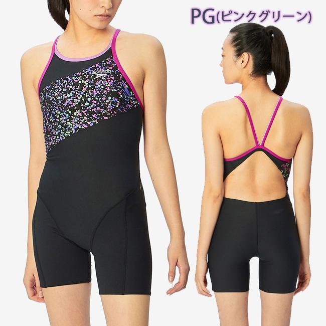 オールインワン水着　 スピード SPEEDO　レディース　トレーニング水着 フック受け付き プール トレーニング 水泳　ENDURANCE ECO STW12360 |  | 02