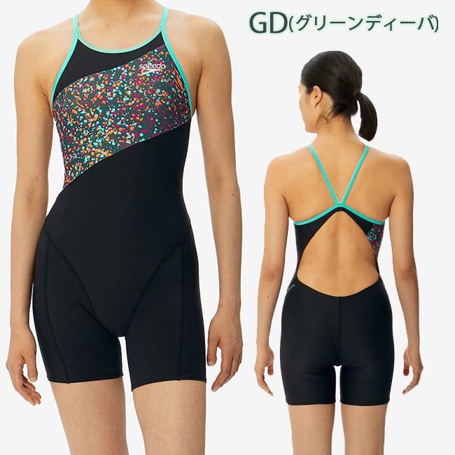 オールインワン水着　 スピード SPEEDO　レディース　トレーニング水着 フック受け付き プール トレーニング 水泳　ENDURANCE ECO STW12360 |  | 03