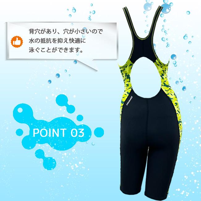 競泳水着 練習用 フィットネス水着 レディース SPEEDO スピード プール 水泳 トレーニング水着 オールインワン水着 ジム エンデュランス　STW12375Z｜srsshop｜09