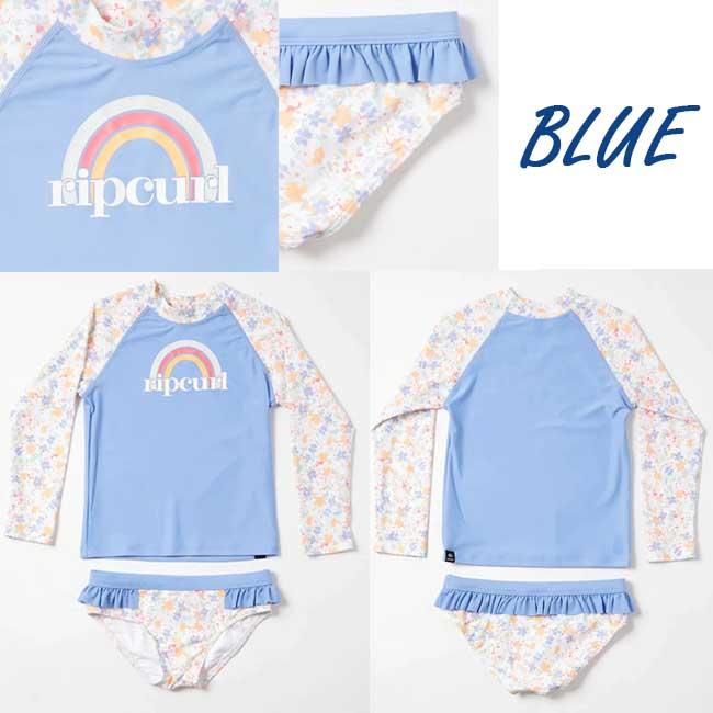 ラッシュガード パンツ セット 子供用 キッズ　リップカール　RIPCURL 長袖 パンツセット　UPF50+　 日焼け対策　 80cm/85cm/90cm/100cm/110cm　WLY3BF |  | 01