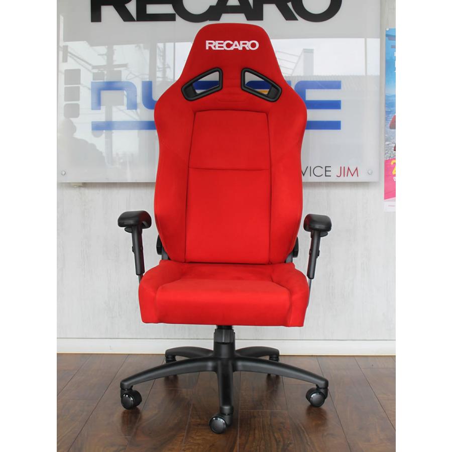 【正規品】RECARO レカロ オフィスチェア SR7F KK100 OFFICE オフィスチェア アームレスト付きブラックタイプ セミ