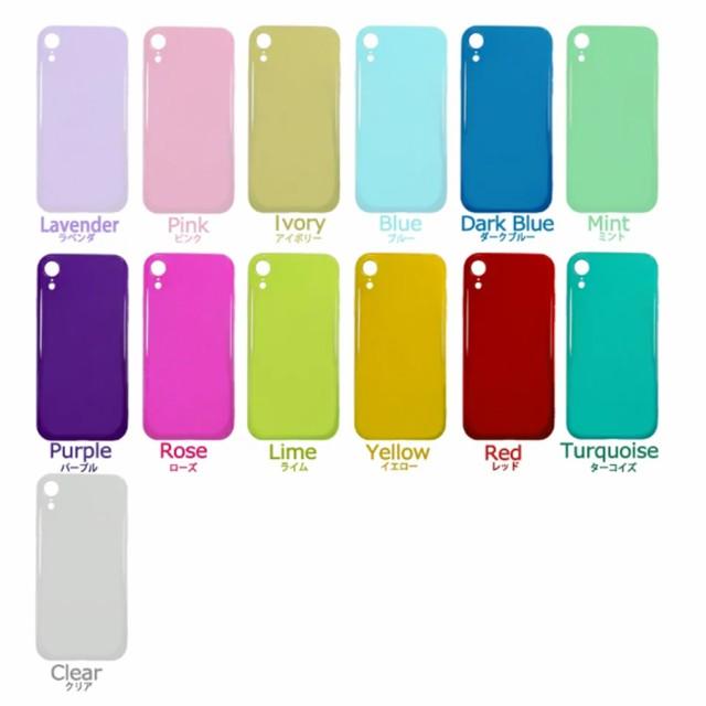 iPhone XR アイフォンテンアール ケース カバー TPU スマホケース(色