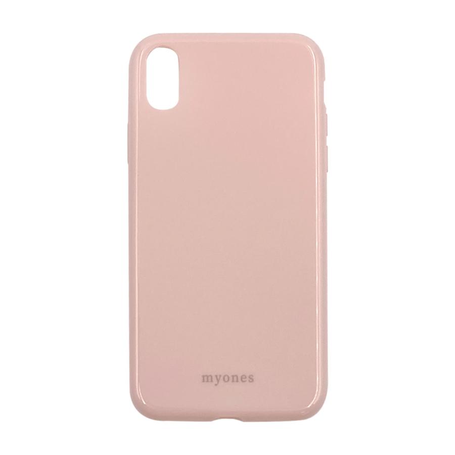 iPhone XR アイフォンテンアール ケース TPU (くすみピンク) myones