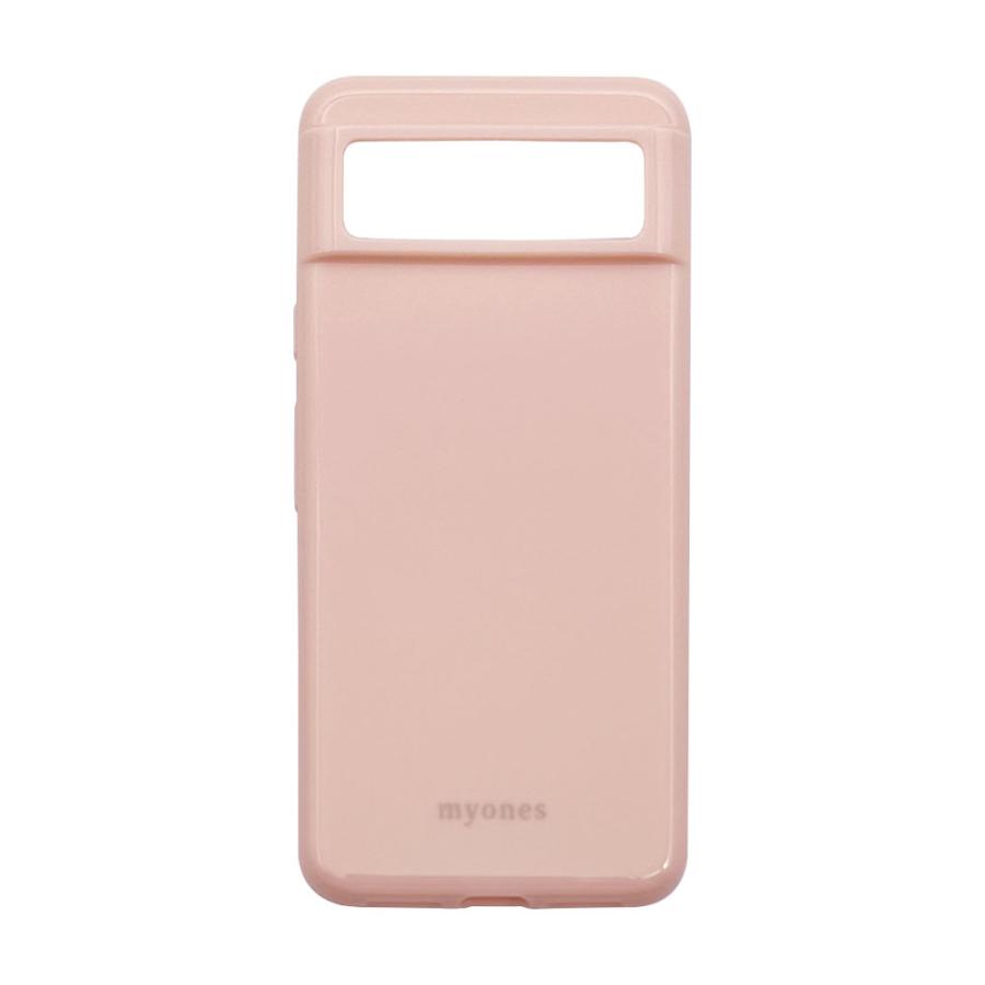 Google Pixel 8 ピクセル8 ケース TPU (くすみピンク) myones シリコン