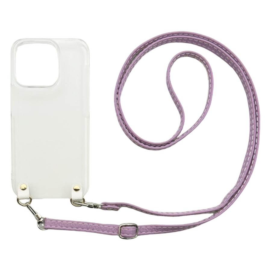 Xperia 10 V SO-52D SOG11（ラベンダー）ストラップホルダー クリア
