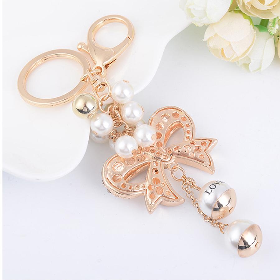 バッグチャーム 大人 かわいい チャーム キーホルダー キーリング きらきら ラインストーン リボン チェーン デコ パール レディース おしゃれ 韓国 紛失防止 Bagcharm53 エスエスリンク 通販 Yahoo ショッピング