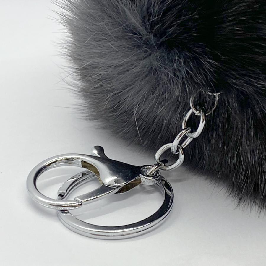 ファー リング チャーム ポンポン ファーチャーム ファーストラップ